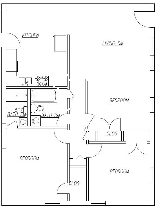 Apartment Floor Plan 2